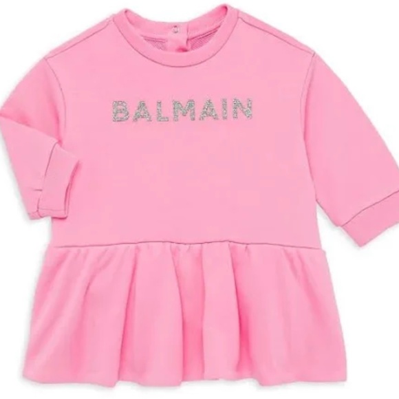 Pink Balmain Toddler Dress